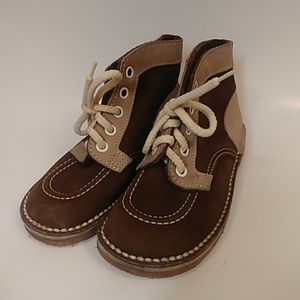 KIM Brunette Educat Boy's Suede Brown Boots 29/11
